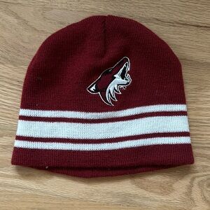 Phoenix Coyotes hockey beanie unisex, one size